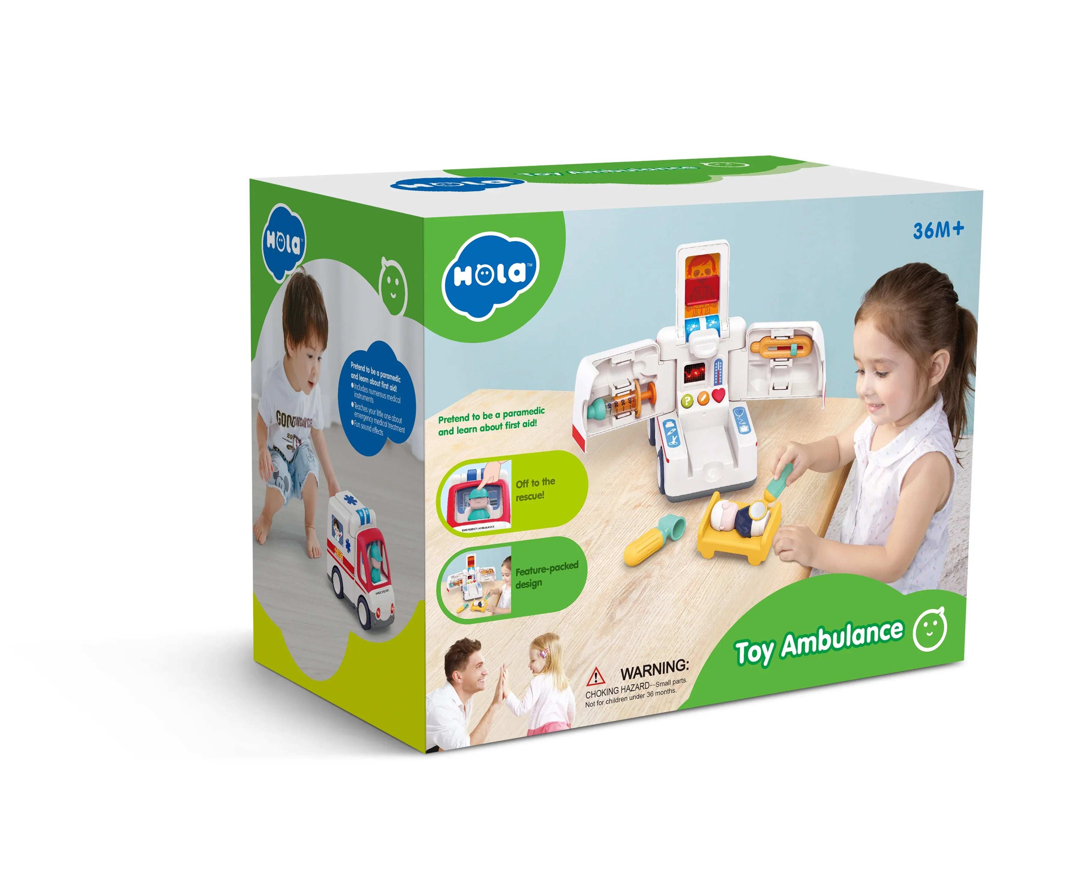 Hola Ambulance Toy for kids in Kuwait
